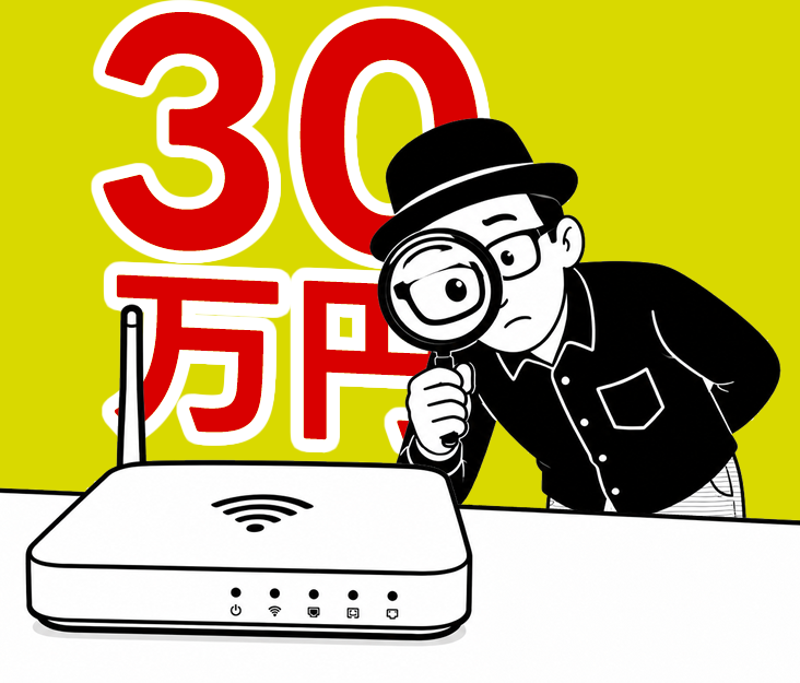 30万円のWiFi